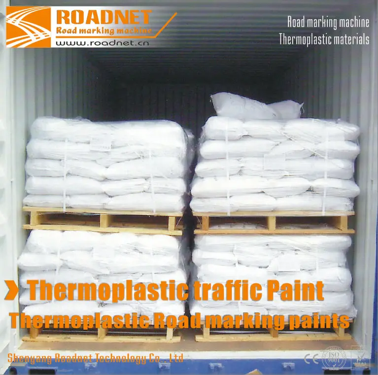 
Reflective thermoplastic road marking paints, thermoplastic materials, hot melt road marking paint for traffic lines 