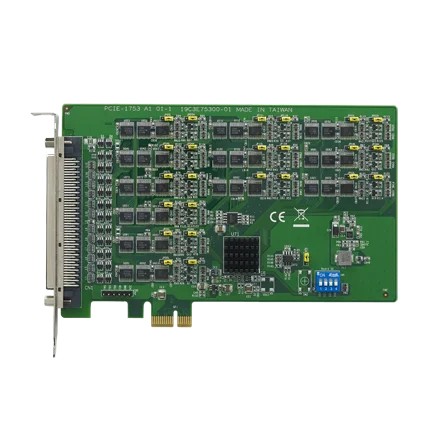 

Advantech 96-ch Digital I/O PCI Express Card PCIE-1753-AE importer