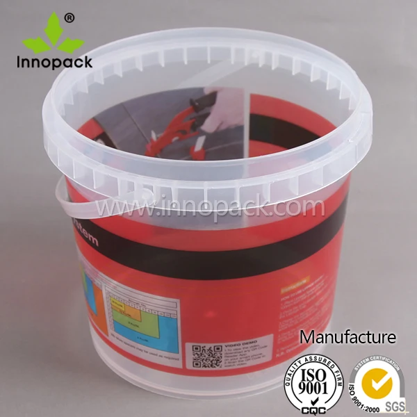 Customized Clear Plastic Ice Cream Container With Handle For Sale Buy