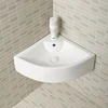 corner wall hung art basin Bathroom use sanitary ware K2406