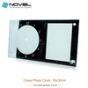 Blank 3D Sublimation coated Rectangle Shape Mirror Side Glass Clock Frame