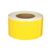 Fluorescent Orange 500 labels / roll Rectangle Color Coded Label