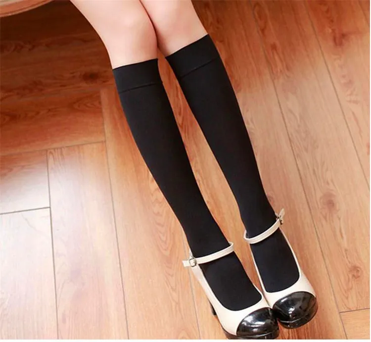 

Cotton Girls Uniform Socks School Stockings Girls Knee Socks