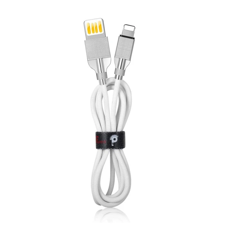 

PunnkFunnk 2.4A Quick Charge Charging Data Cable Lightning 8pin for iphone ipad Three Colors