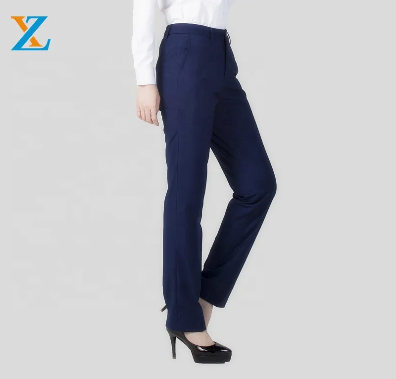wear trousers,women's business pants 