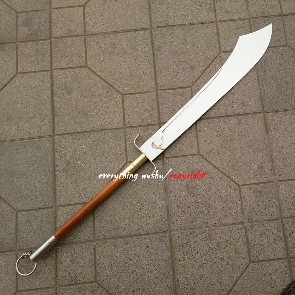 

Zhanmadao Wushu Long Weapon Pudao PoDao Two Handed Dadao