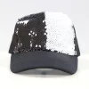 2019 Shining Unique Sequin Summer Custom Mens Baseball Cap and Hat