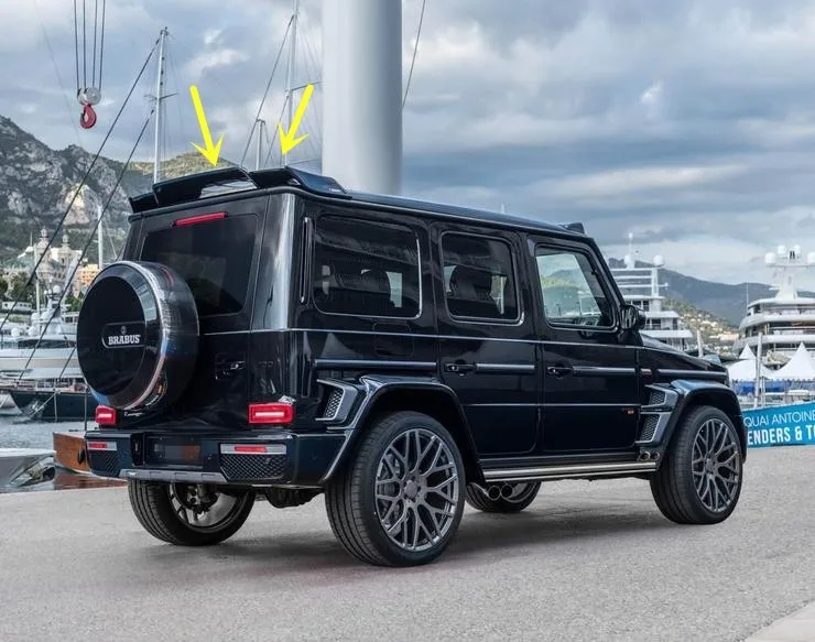 2019 g class w464 g63 g500 b style rear spoiler for w464 g63