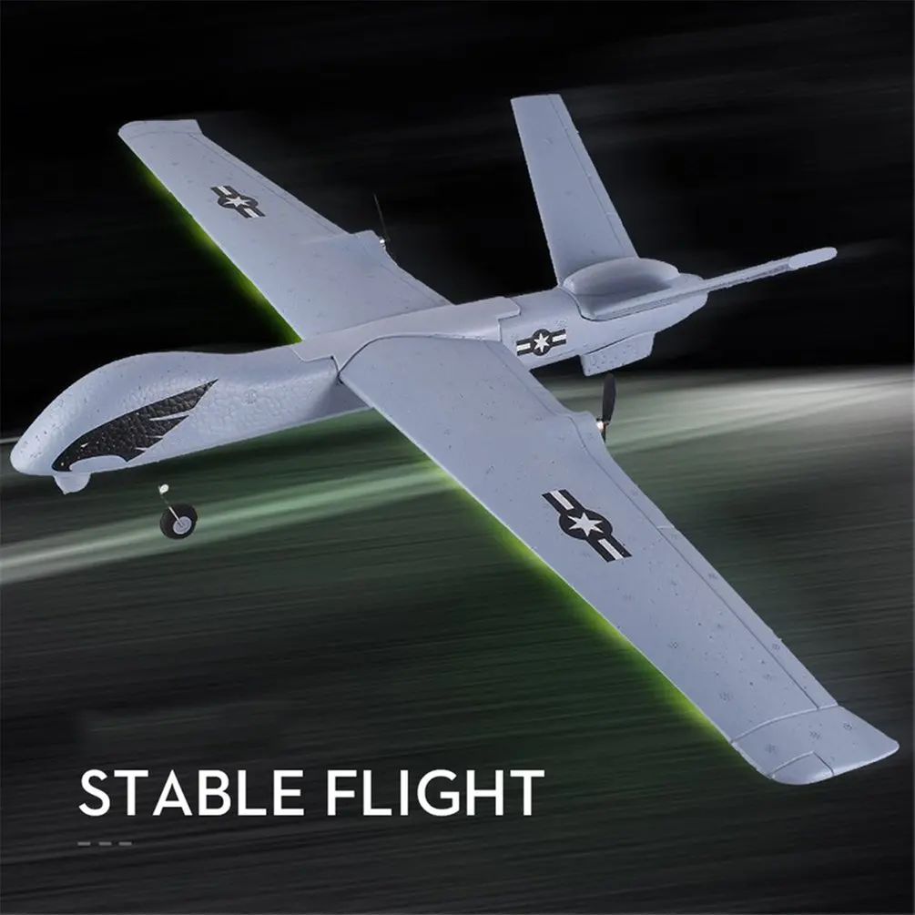 RC Airplane Plane Z51 20 Minutes Flight Time Glider 2.4G Flying Model with LED