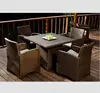 North American style outdoor patio resin wicker dining furniture