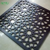 Black color wpc room screen divider for home decking