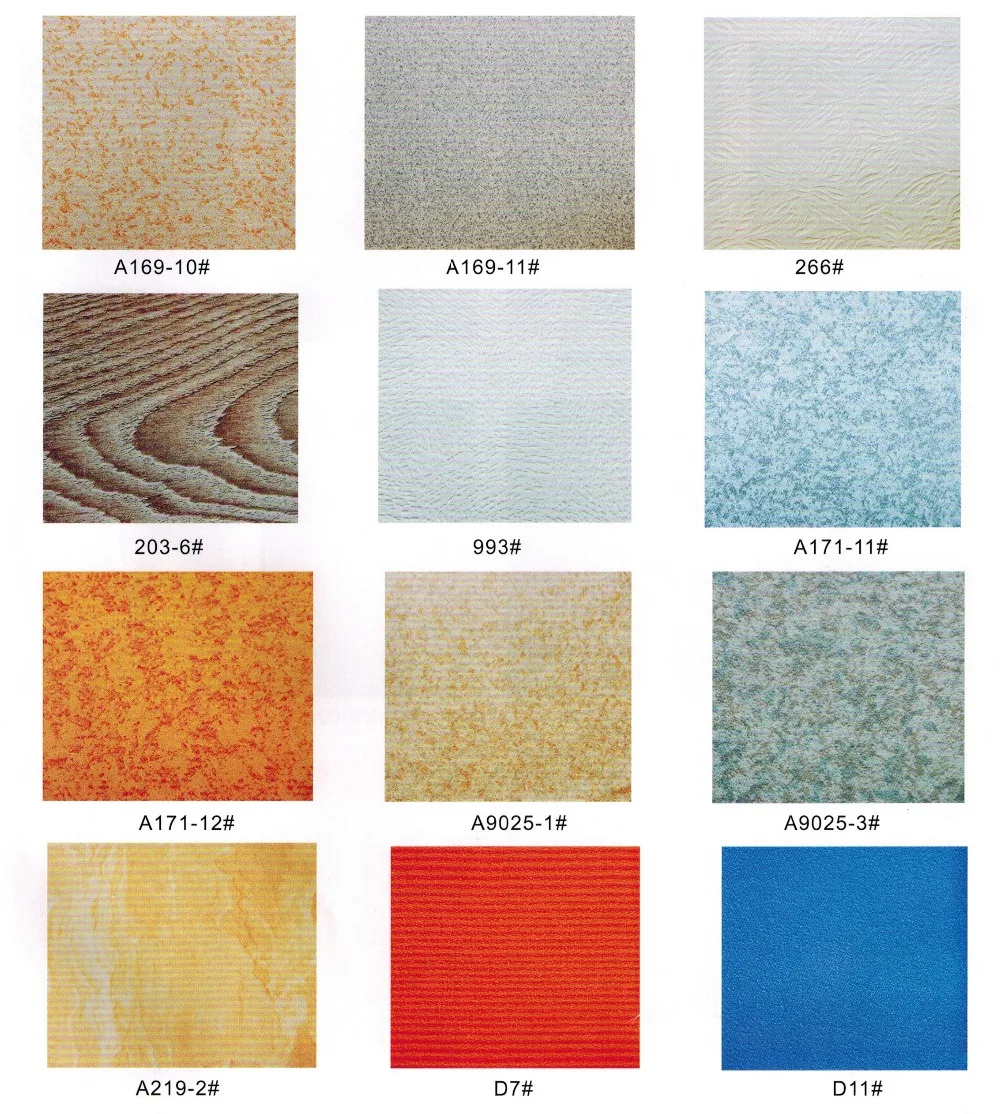 China Colorful Gypsum Ceiling Tile Shandong China Colorful