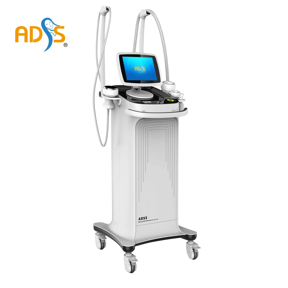 ADSS 4 handpieces ultrasound cavitation rf vacuum beauty machine factory