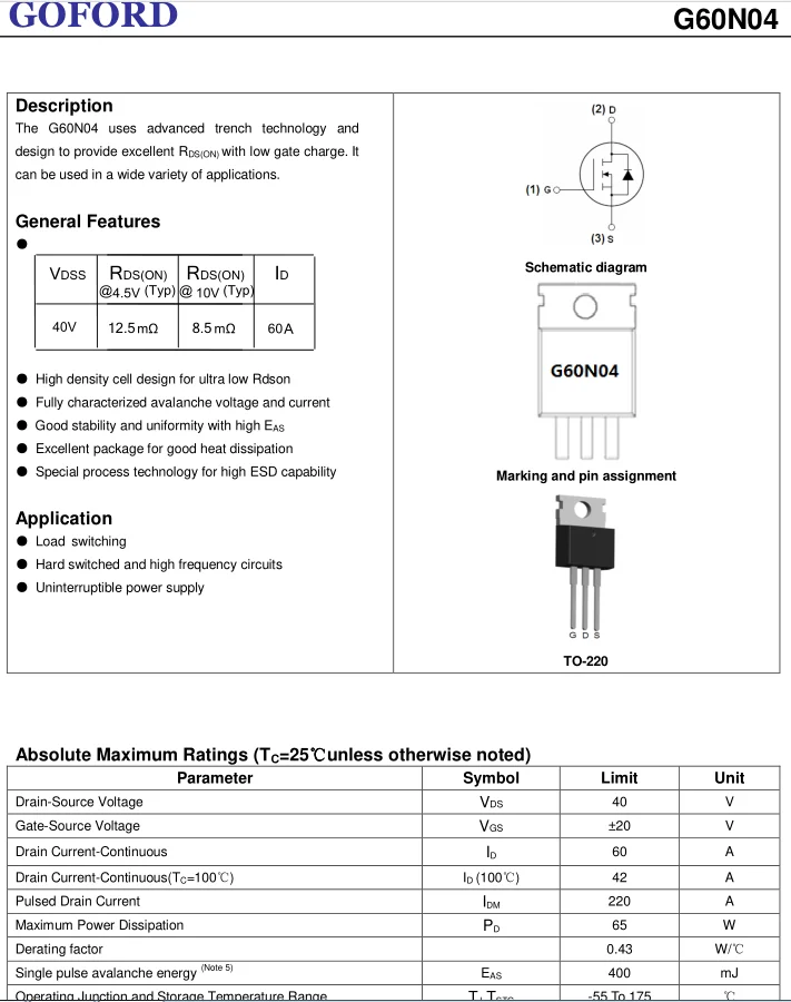 K4a60da характеристики