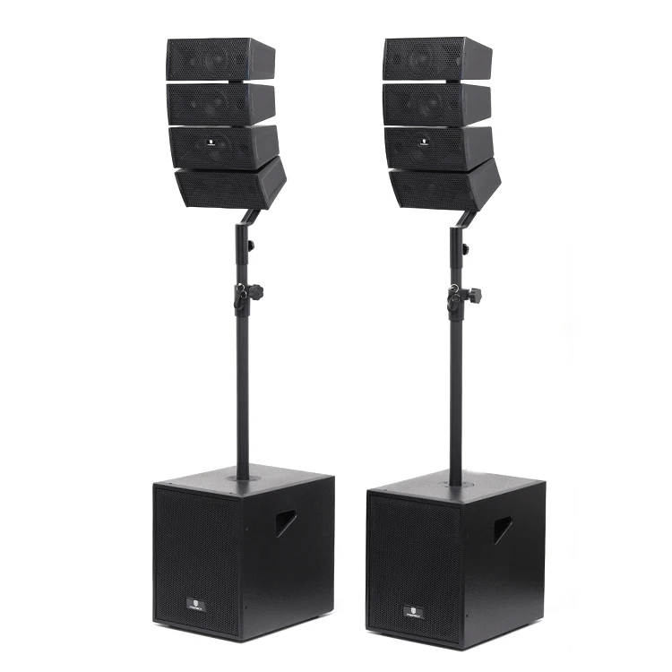 

OEM high quality portable professional wireless plastic cabinet home theatre speaker system