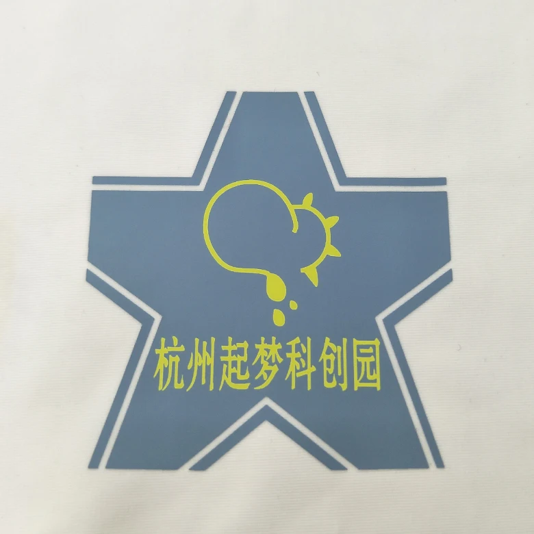 2021 digital printing iron on sticker custom heat transfer logo for clothing