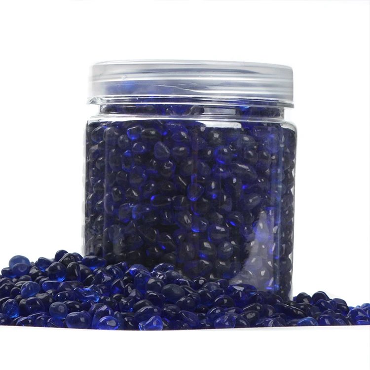 26mm Wholesale High Luster Cobalt Blue Glass Beads Sapphire Blue Fire