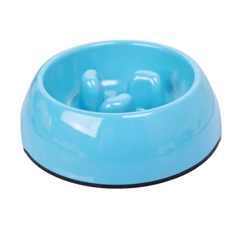 

Portable Puppy Dog Bowl Pet Collapsible Slow Feeding Bowl with Hook Environment-friendly Pet Water Feeder Supplies, Customized color