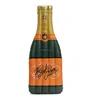 pvc inflatable bottle shaped float toy swimming pool float inflatable champagne bottle float raft in stock