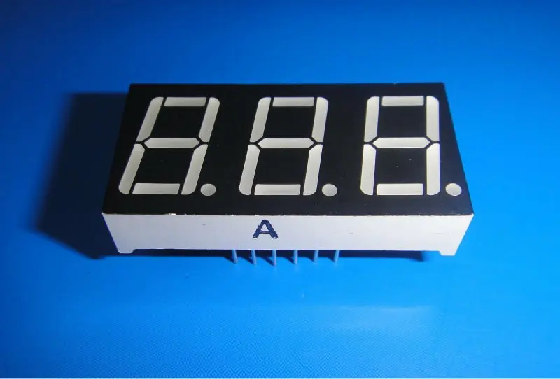 Digital led 7-seg Mini display indicator.