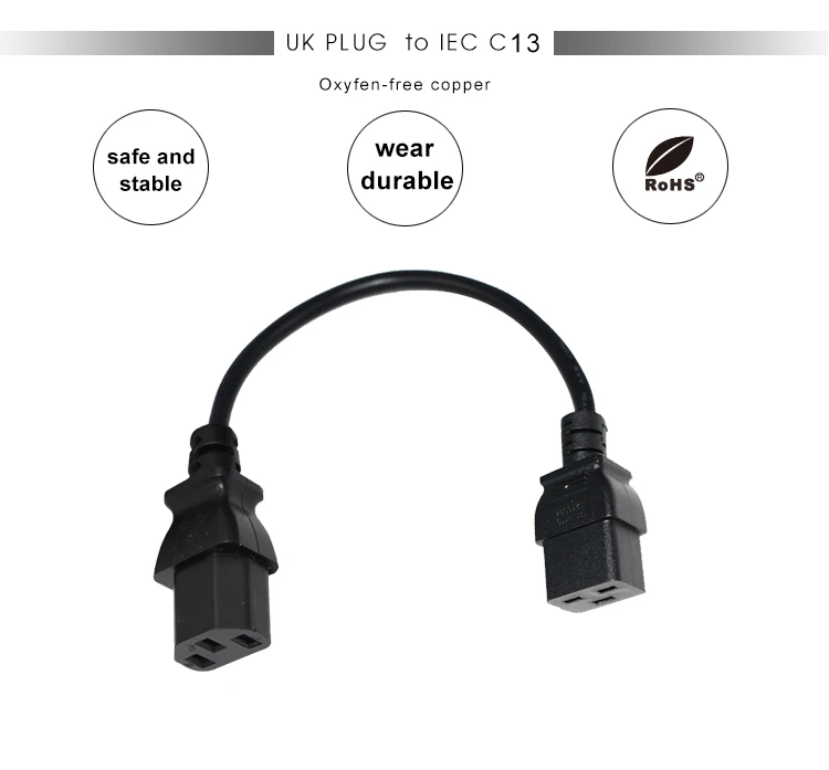 Heavy Duty Iec Socket 60320 Ac Cable C13 C20 To C19 Power Cord Buy