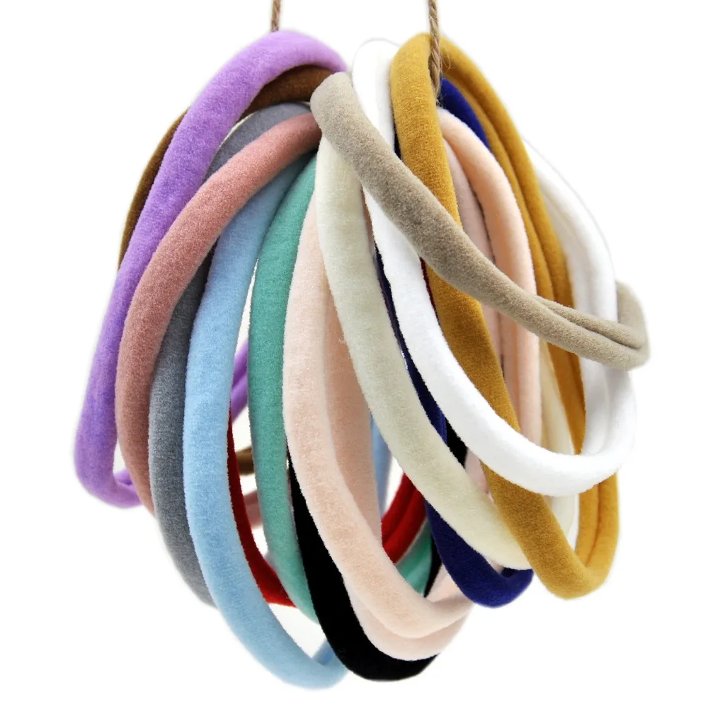 skinny nylon headbands