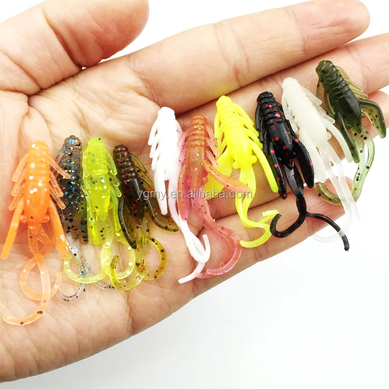 15 Pack Squid Fishing Bait 15PCS Fishing Lures  Soft Octopus Bait  7cm/2.5g, Floating Lures For Bass, Pike, Trout Bass Lure