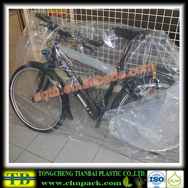 clear bike cover