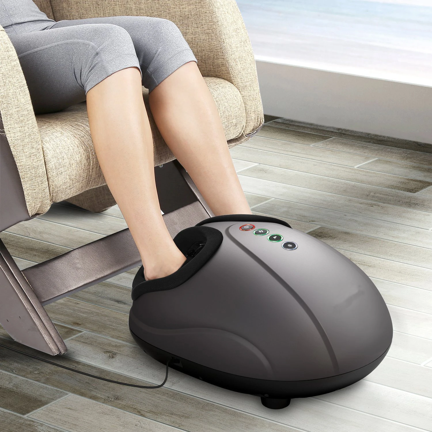 Vibrating Electric Foot Massager With Removable Cover And Remote Control Buy Electric Foot 8827