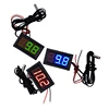 12V Temperature Sensor Monitoring tester Digital Thermometer With Temp Probe LED meter