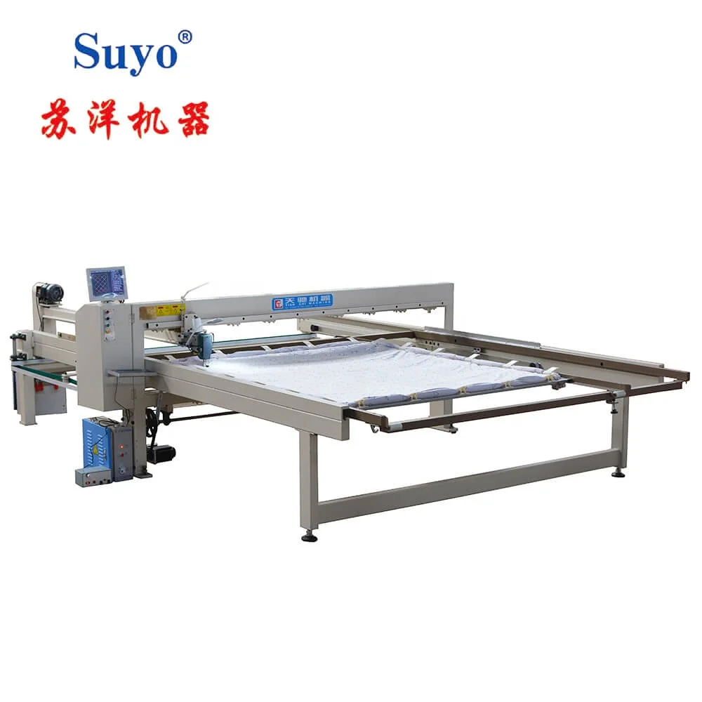 
DH25 Automatic Long Arm Computerized Mattress Sewing Quilting Machine Price China 