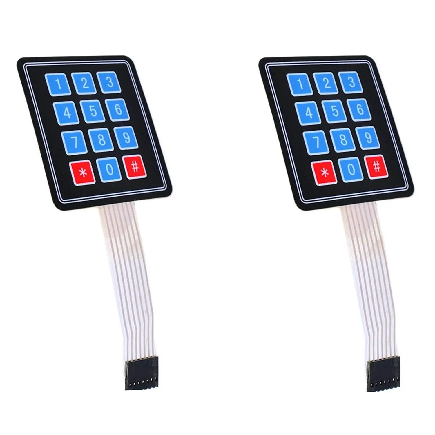 Key 16. Flexible Keypad 3x4 membrane Matrix Switch 1. Flexible Keypad 3x4. Flexible Keypad 3x4 membrane Matrix. 4x4 Touch Matrix Keypad i2c PH2.0.