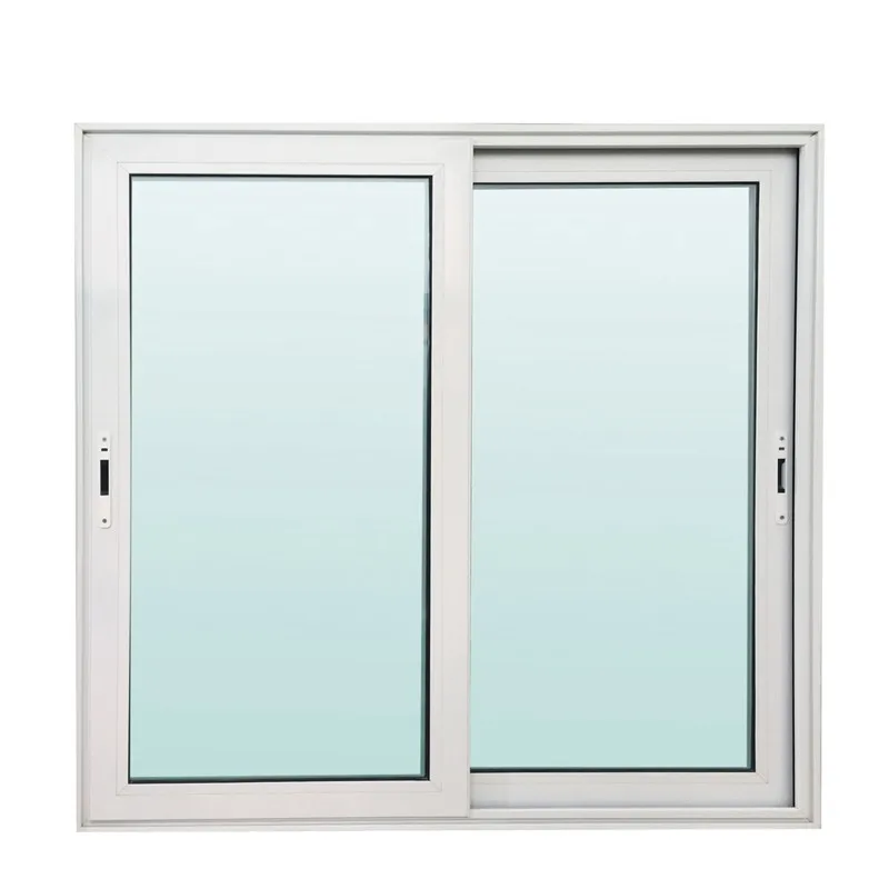 Wood Grain Aluminum Swing Doors , Exterior Glass Swing Door Low E Glazed