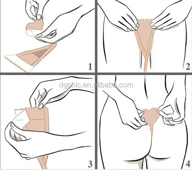 Sticky Invisible C String Underwear