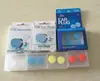 Clear blue Anti-noise soft Silicone Gel Earplugs