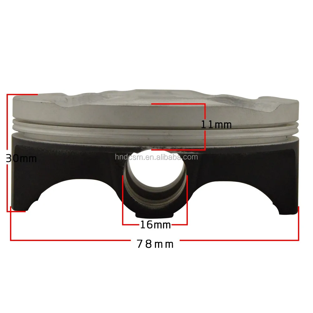 Henan Factory manufacture CRF250 motorcycle piston for Honda