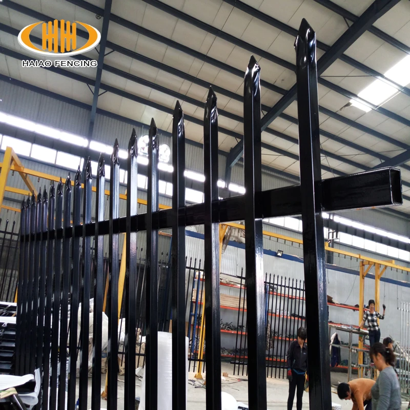 

Steel Fencing Wholesale Modern Aluminum Fence / Used Wrought Iron Fence, Black, ral on your request