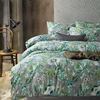 Green plants print factory Wholesale home 100% cotton bed set 300TC