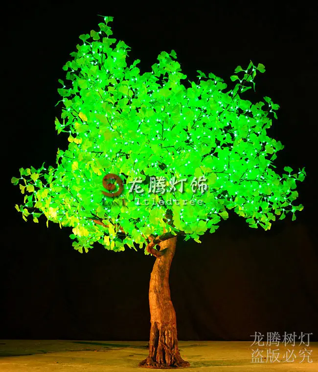 3m gingko leaves tree green color.jpg