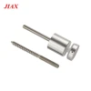 CNC machining turning stainless steel 316 glass railing fastener standoff pin