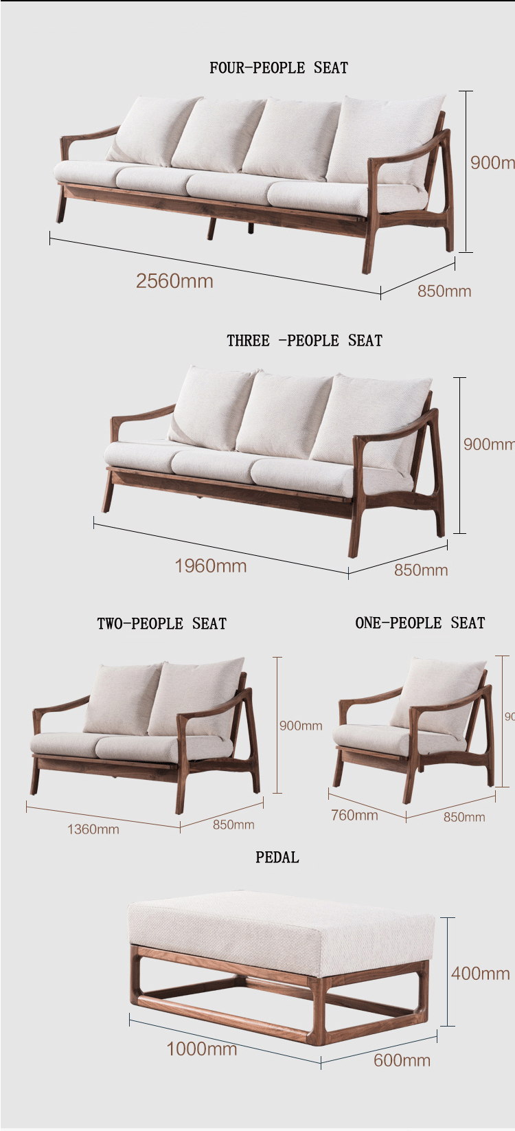 Japanese Style White Living Room Solid Wood Sofa Bed Combination Buy