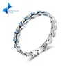 Real S925 925 Sterling Silver Stackable Ring Wheat Wave & Clear Zircon Finger Rings for Lady Sterling Silver Jewellery