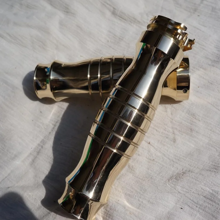 Motorfiets Uitlaat Silencer Pipe Universal voor Cafe Racer, Bobber Custom, Custom enz., Slash Cut, Chrome