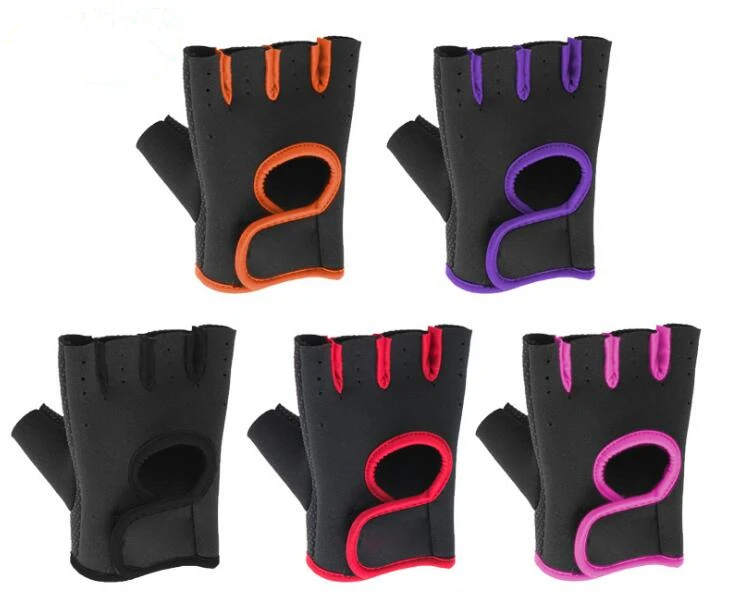 Custom OEM Neoprene Anti Slipping Weightlifting Crossfit Gym Fitness Gloves.jpg