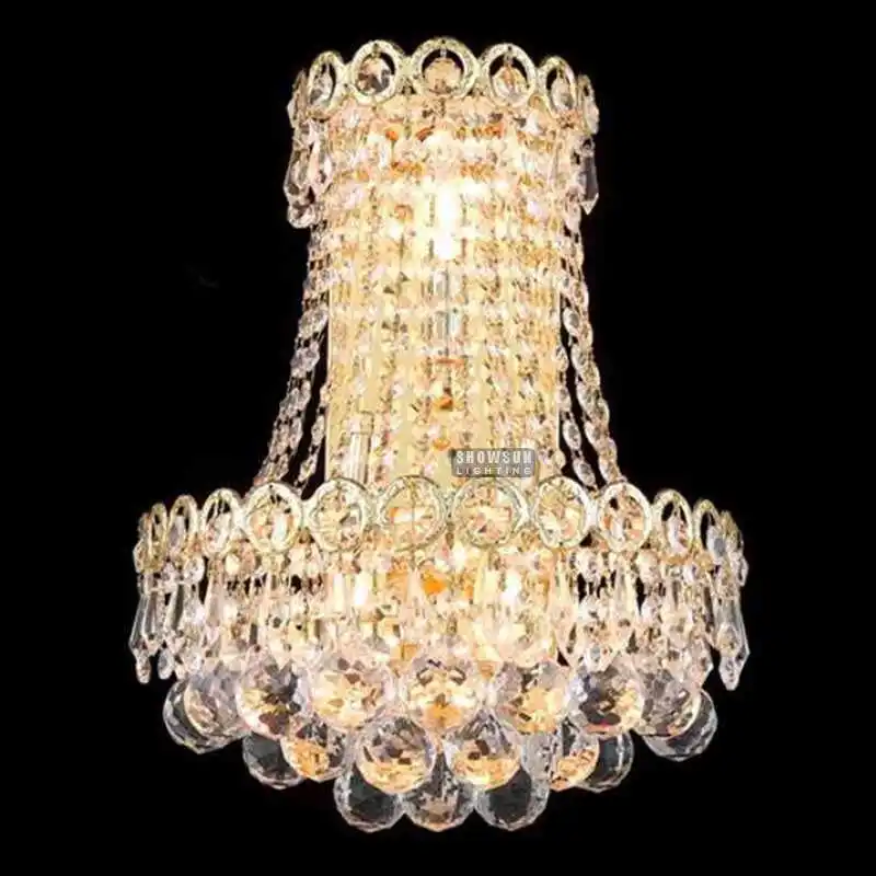 Crystal Wall Sconces for Home Hotel Villa Wall Decoration Wall Hanging Lights