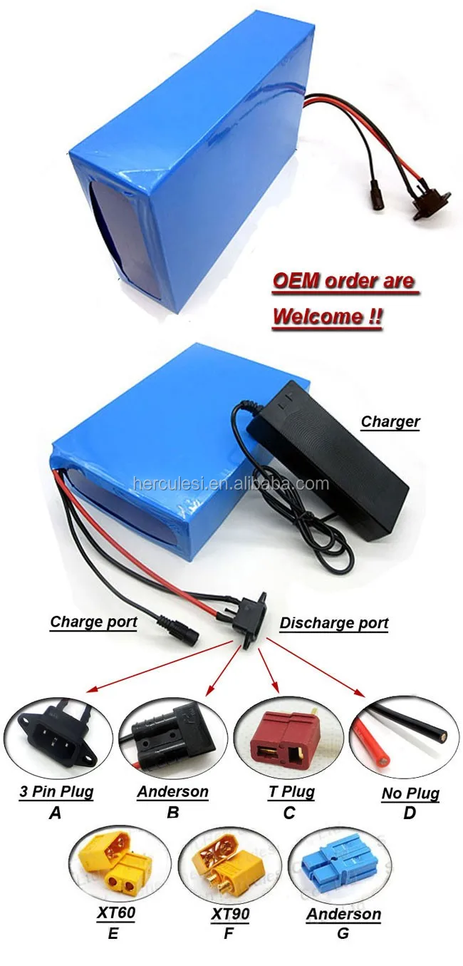 Clearance Ebike Battery Replacement 60V 15Ah Lithium Ion Batteries Pack Rechargeable For Electric Scooter Citycoco 0