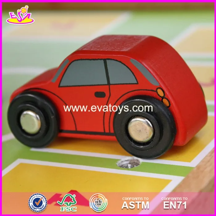 pink toy car garage