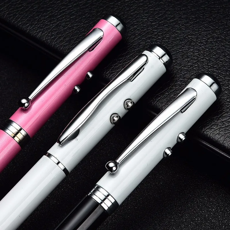 Haojun Stylus Pen 4 In 1 Ir Pen Light Up Multifunction Personalized