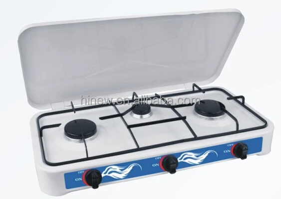 
Three Burner Portable Camping Table Gas Stove With CE 