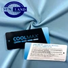 100% polyester moisture wicking absorbing dry fit double pique cool max mesh fabric